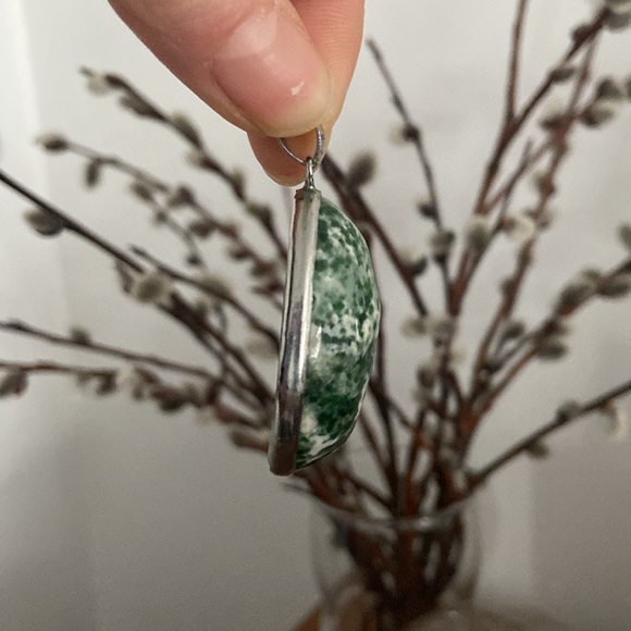 Tree Agate Stone Pendant - Picture 3 of 4